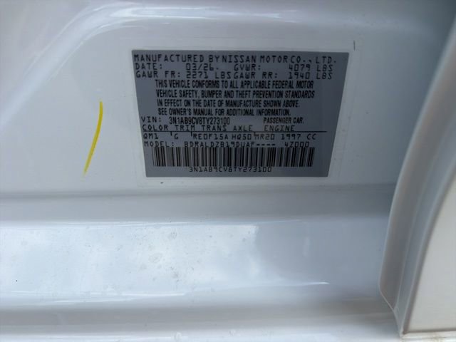 New 2026 Nissan Sentra SV FWD image 25