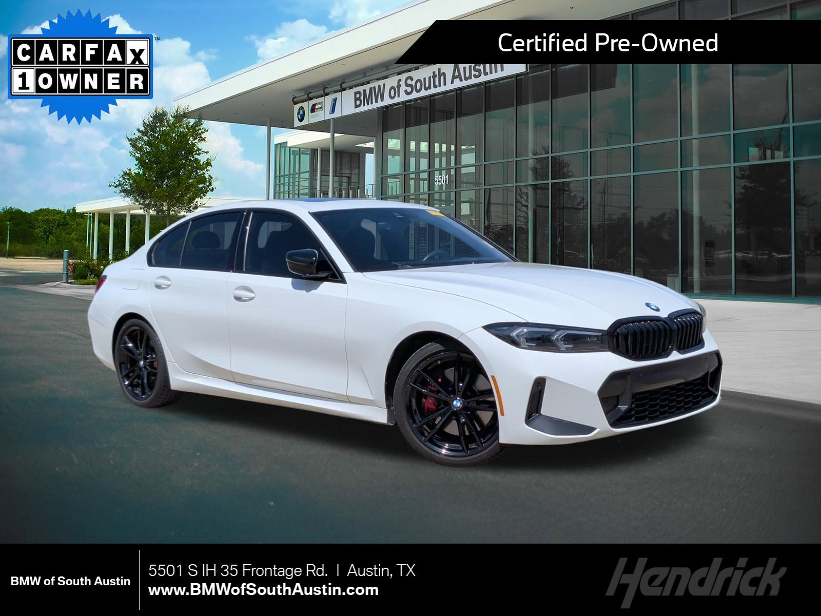 Certified 2023 BMW 330i Sedan w/ M Sport Package RWD video 1