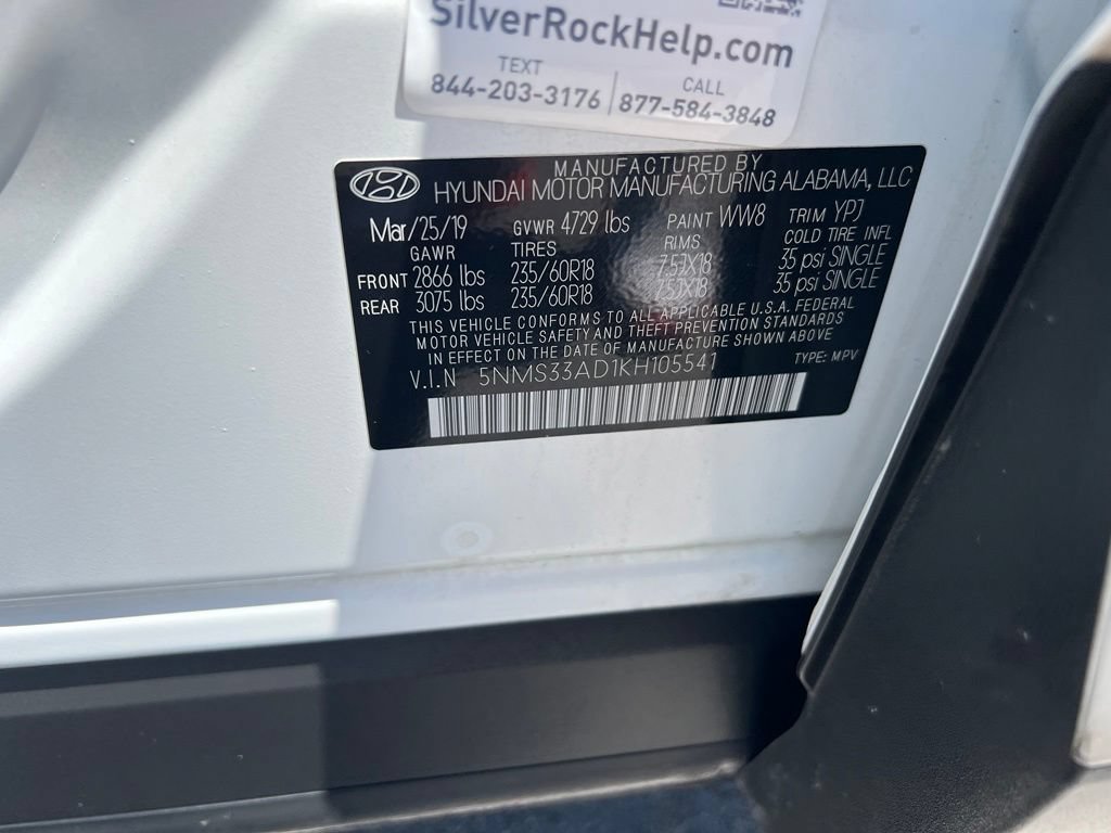 Used 2019 Hyundai Santa Fe SEL FWD image 16