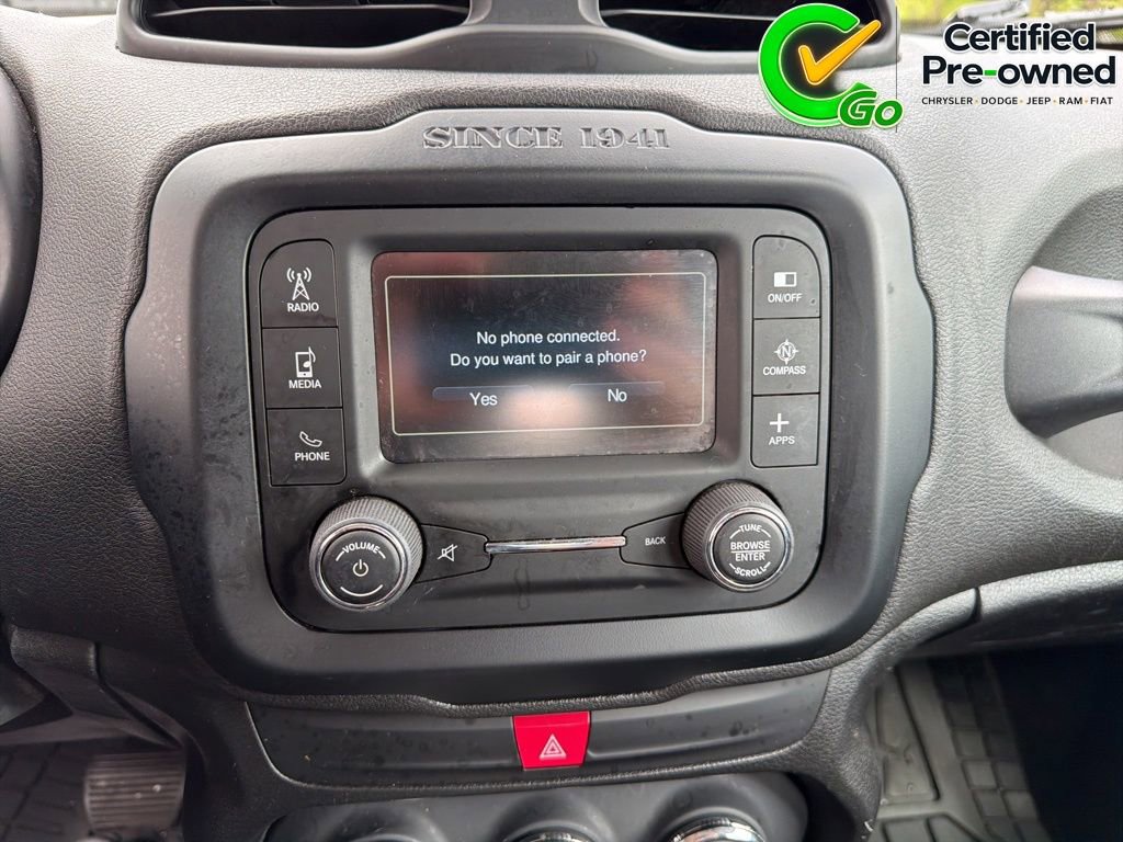 Certified 2016 Jeep Renegade Sport w/ Power & Air Group FWD image 61