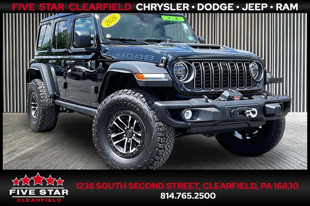 New 2026 Jeep Wrangler Unlimited Rubicon 392 w/ Quick Order Package 27X Moab