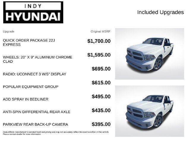 Used 2017 RAM 1500 Express RWD image 4