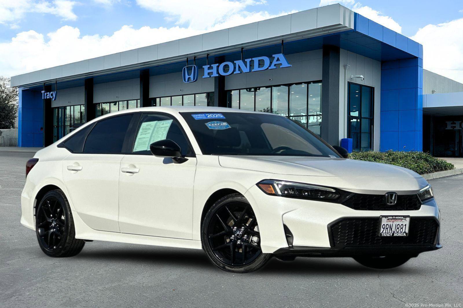 Certified 2025 Honda Civic Sport