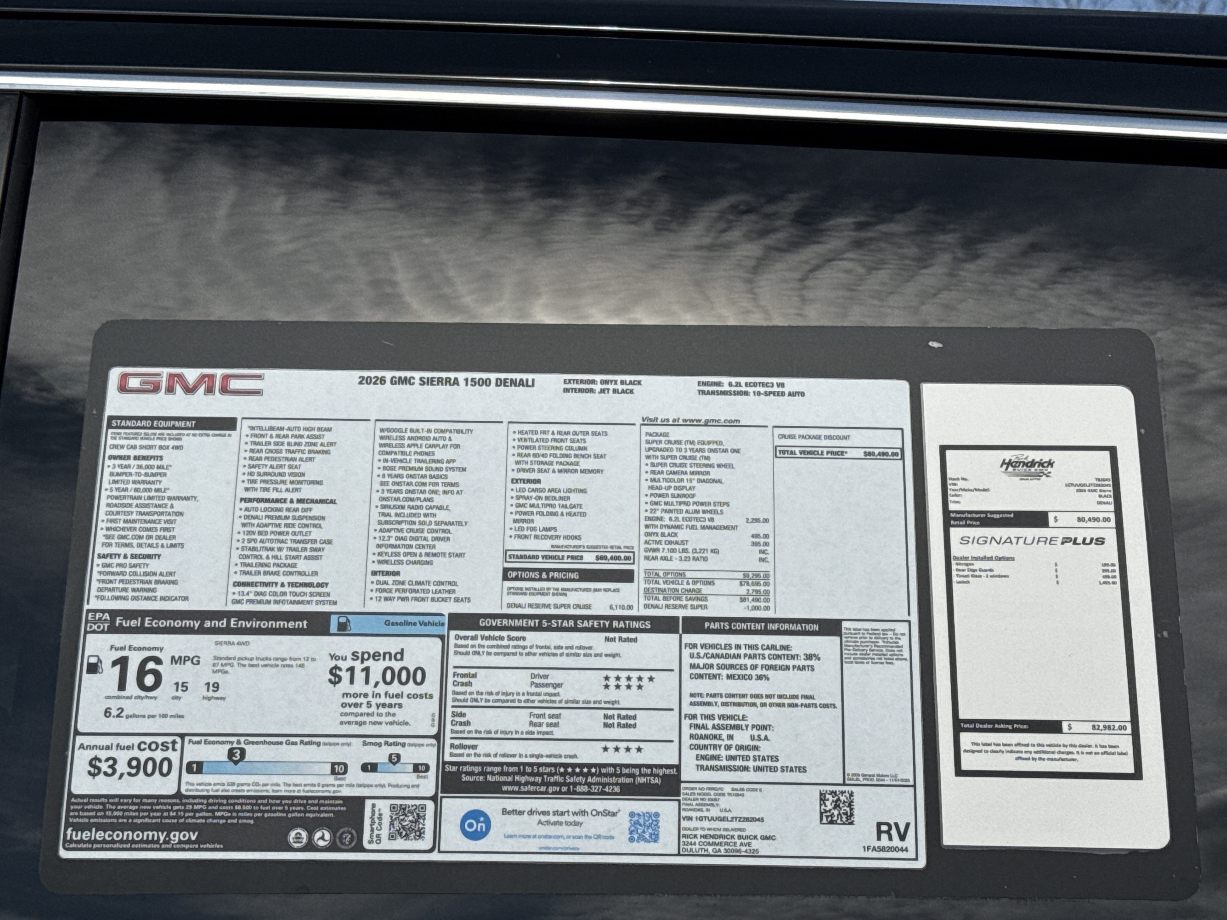 New 2026 GMC Sierra 1500 Denali AWD/4WD image 36