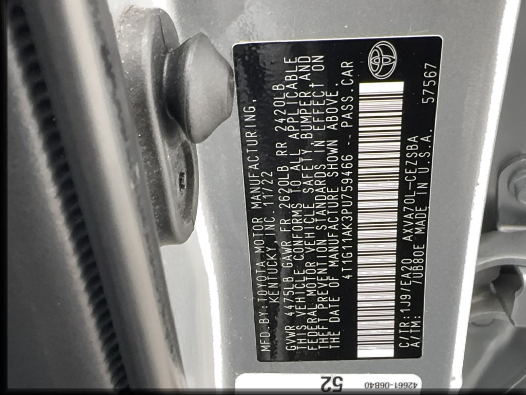 Used 2023 Toyota Camry SE FWD image 57