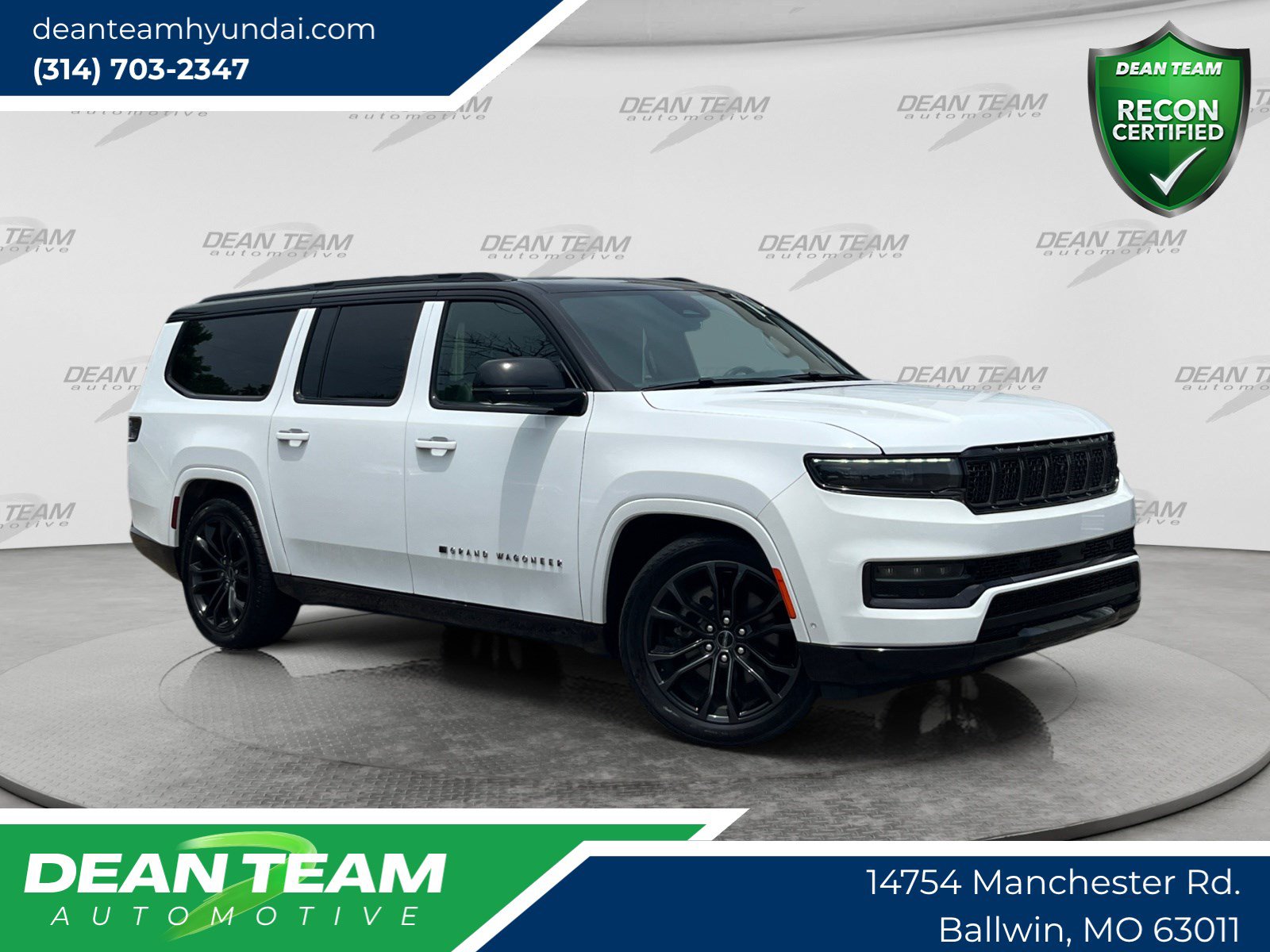 Used 2024 Jeep Grand Wagoneer L Series II w/ Quick Order Packagew 28T AWD/4WD image 1