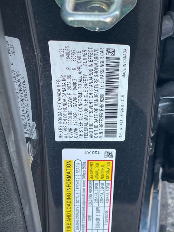 Used 2024 Honda Civic Sport image 37