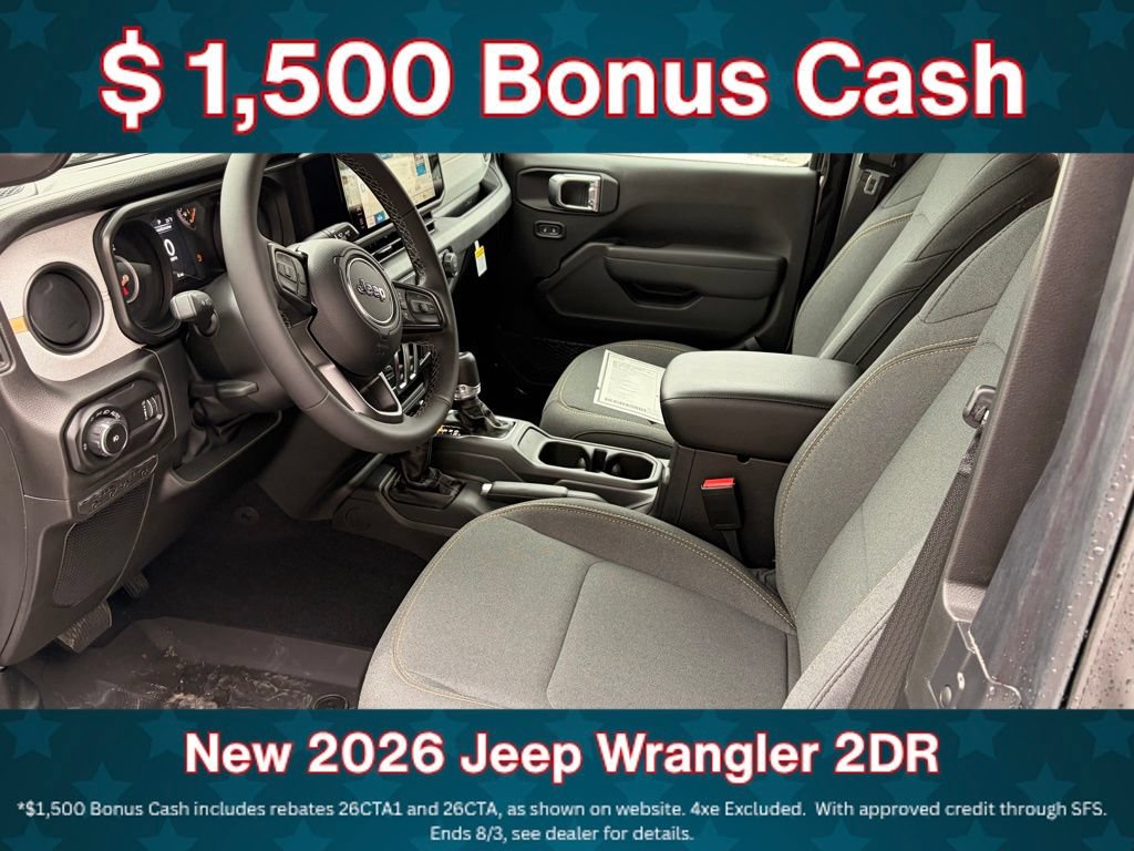 New 2026 Jeep Wrangler Sport AWD/4WD image 11