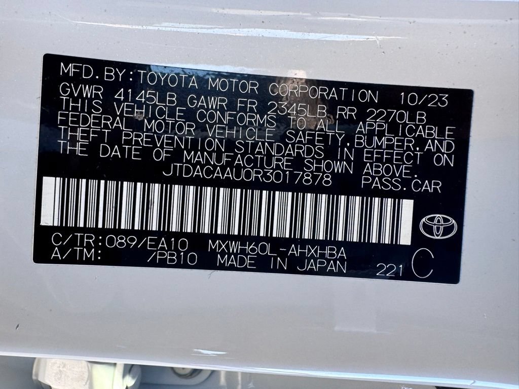 Used 2024 Toyota Prius Limited FWD image 43