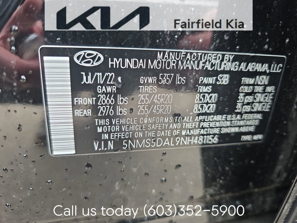 Used 2022 Hyundai Santa Fe Calligraphy AWD/4WD image 40