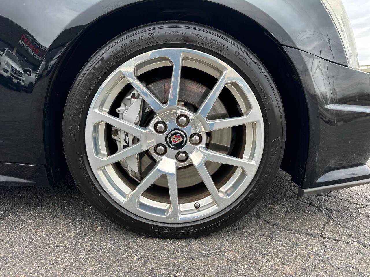 Used 2012 Cadillac CTS V w/ Wood Trim Package RWD image 13