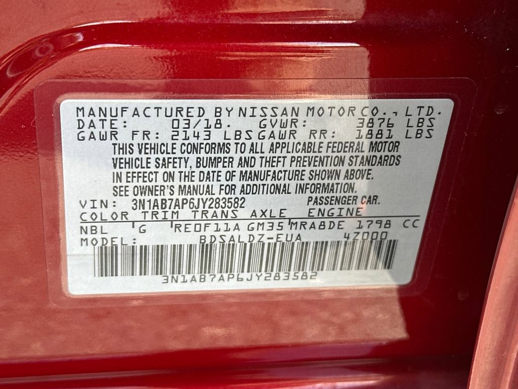 Used 2018 Nissan Sentra SV image 28