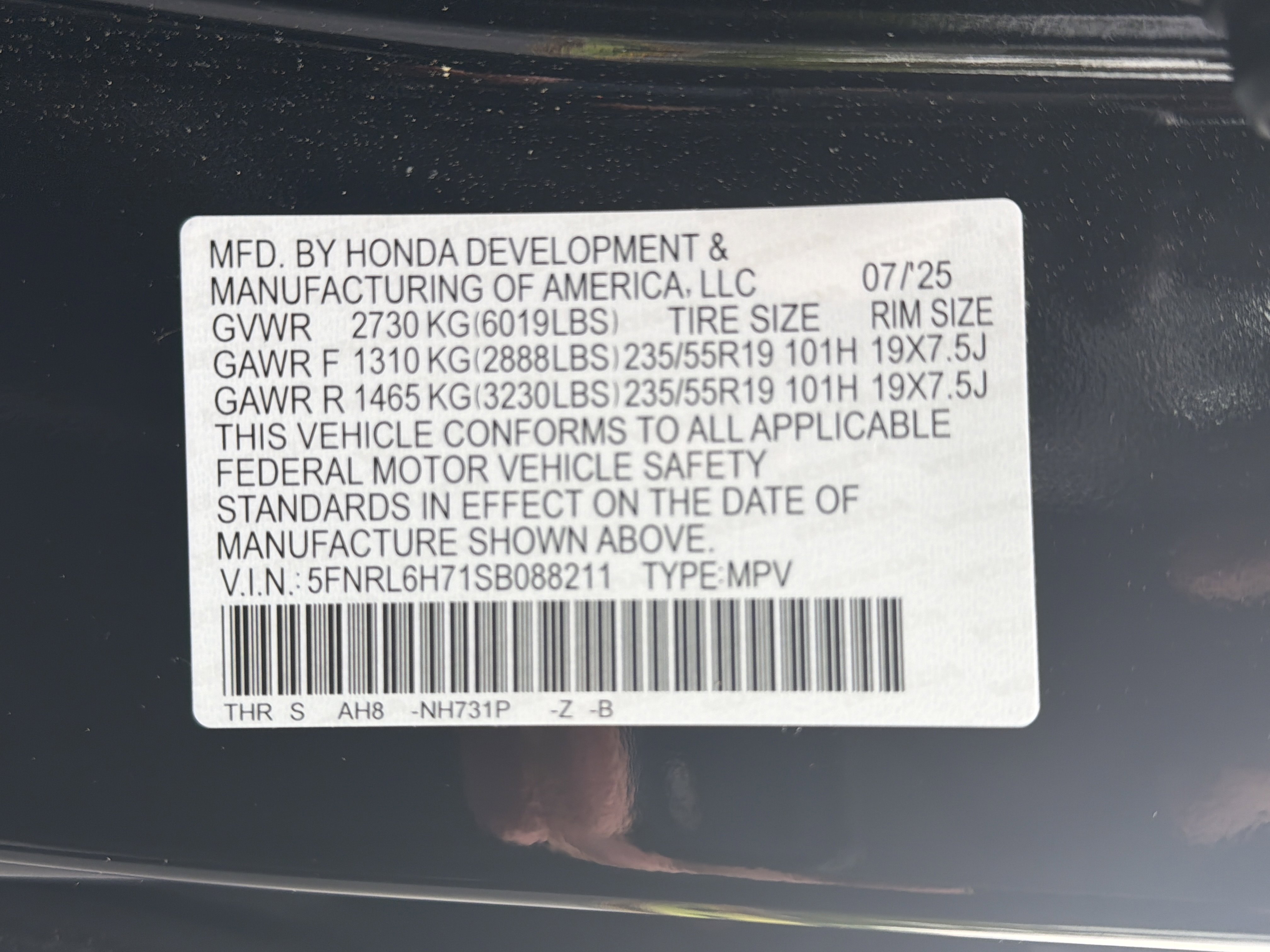 Used 2025 Honda Odyssey Sport-L image 36