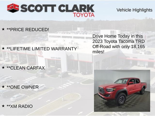 Used 2023 Toyota Tacoma TRD Off-Road w/ Technology Package AWD/4WD image 13
