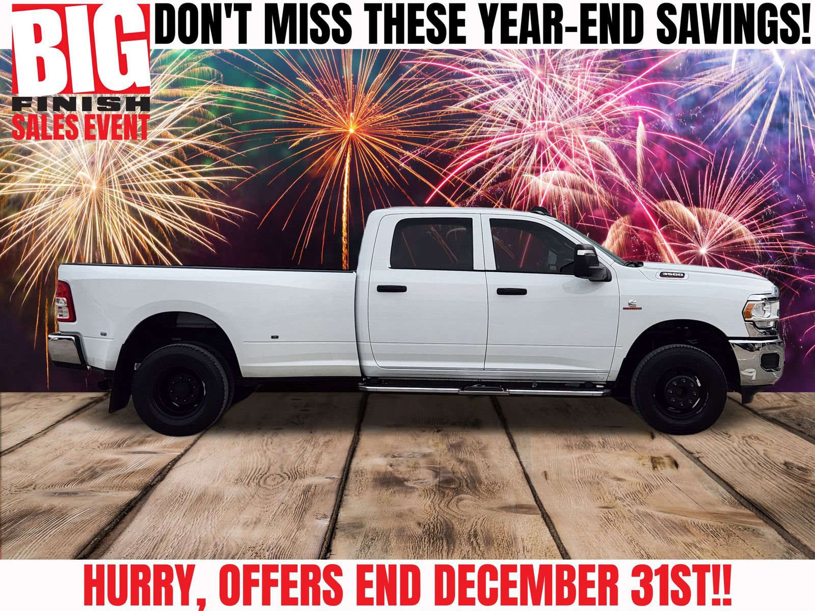 Used 2024 RAM 3500 Tradesman w/ Chrome Appearance Group image 7