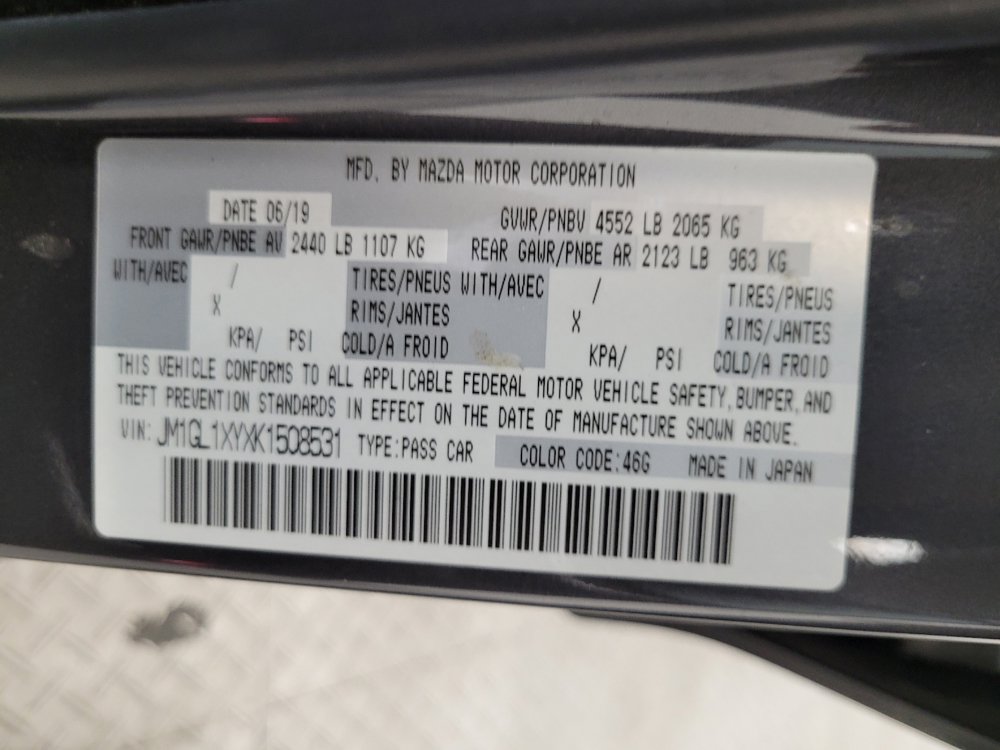 Used 2019 MAZDA MAZDA6 Signature FWD image 33