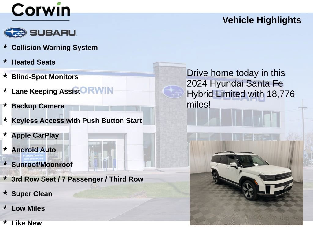 Used 2024 Hyundai Santa Fe Limited image 6