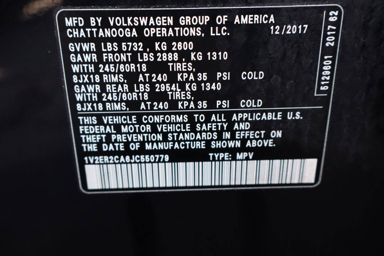 Used 2018 Volkswagen Atlas SEL FWD image 30