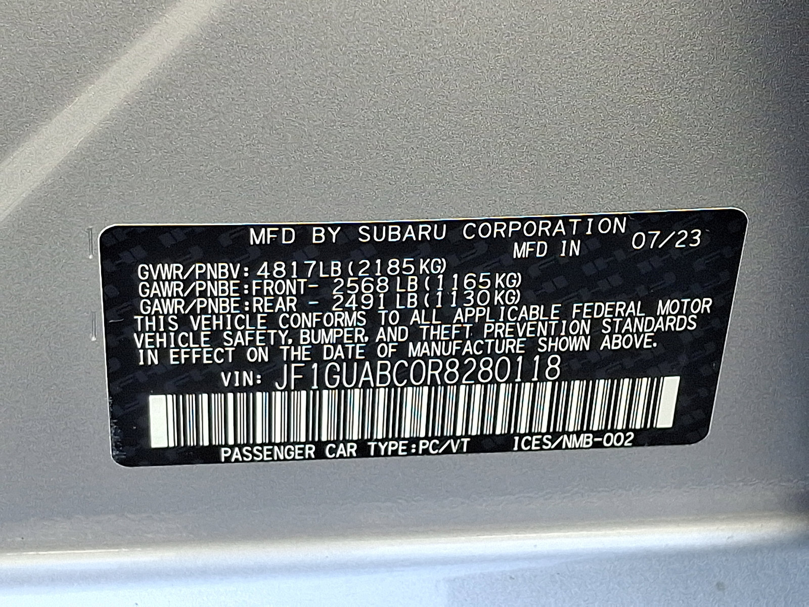 Certified 2024 Subaru Impreza 2.0i AWD/4WD image 25