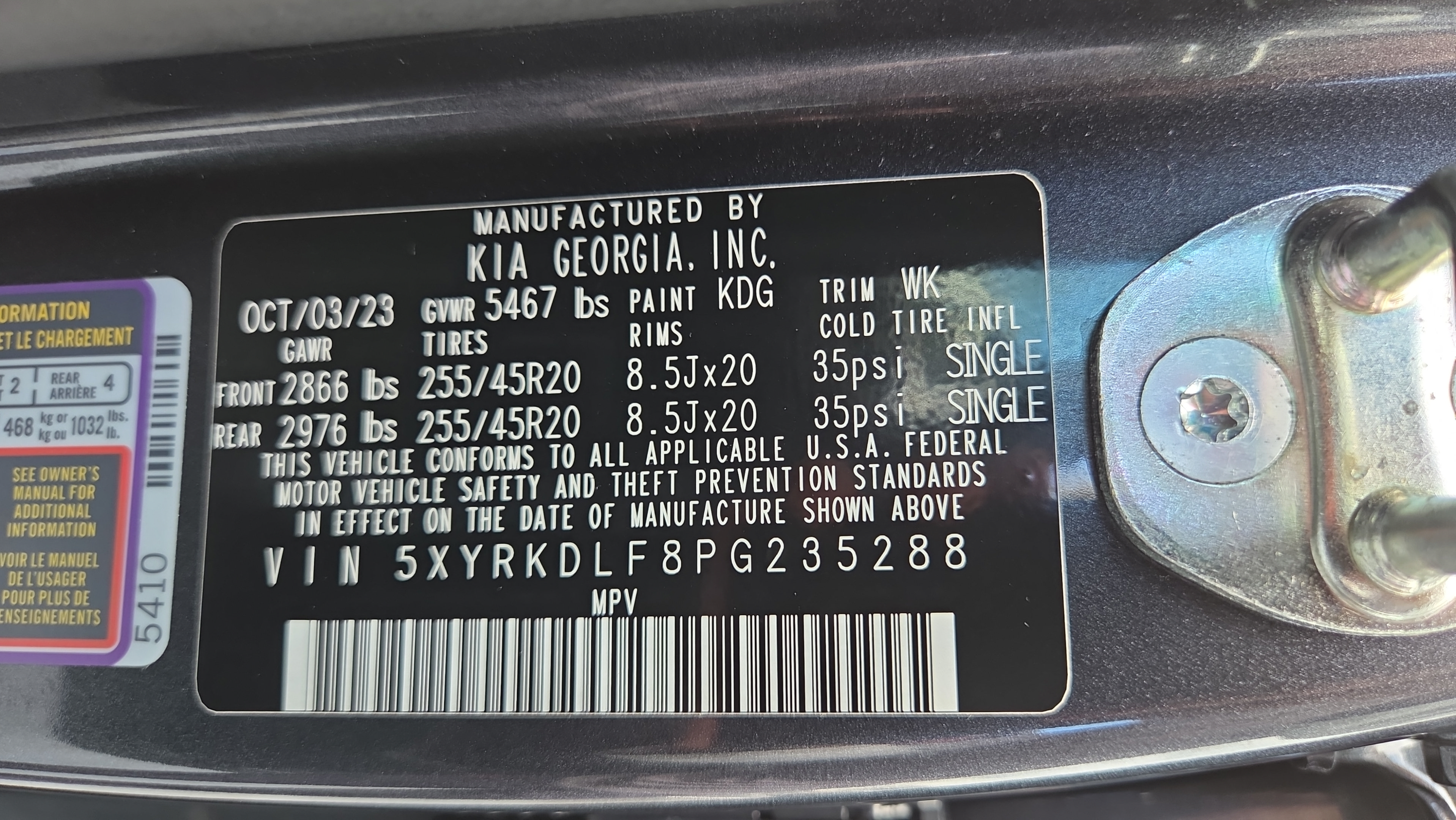 Used 2023 Kia Sorento SX AWD/4WD image 24