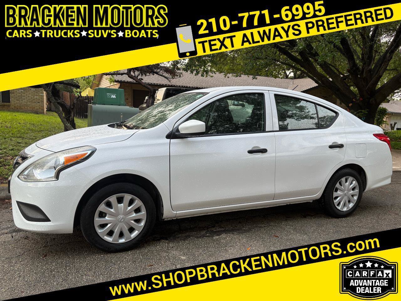 Used 2019 Nissan Versa S FWD image 1