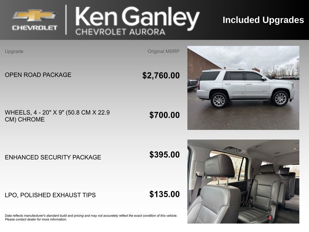 Used 2015 GMC Yukon Denali w/ Open Road Package image 6