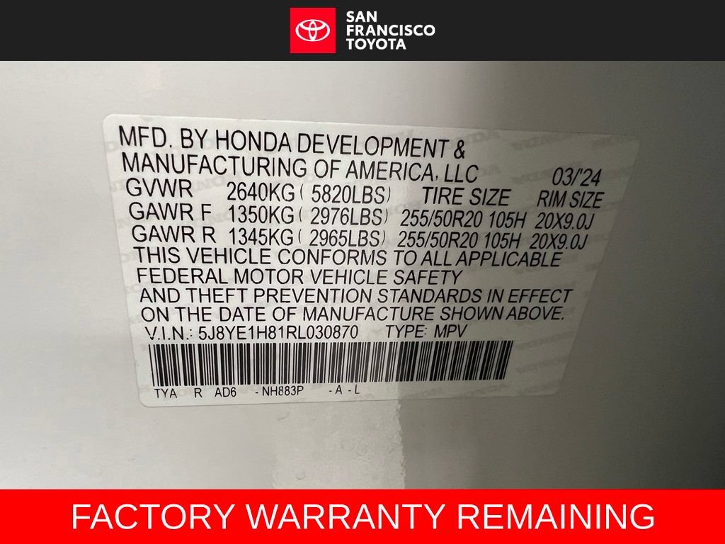 Used 2024 Acura MDX w/ Advance Package AWD/4WD image 42