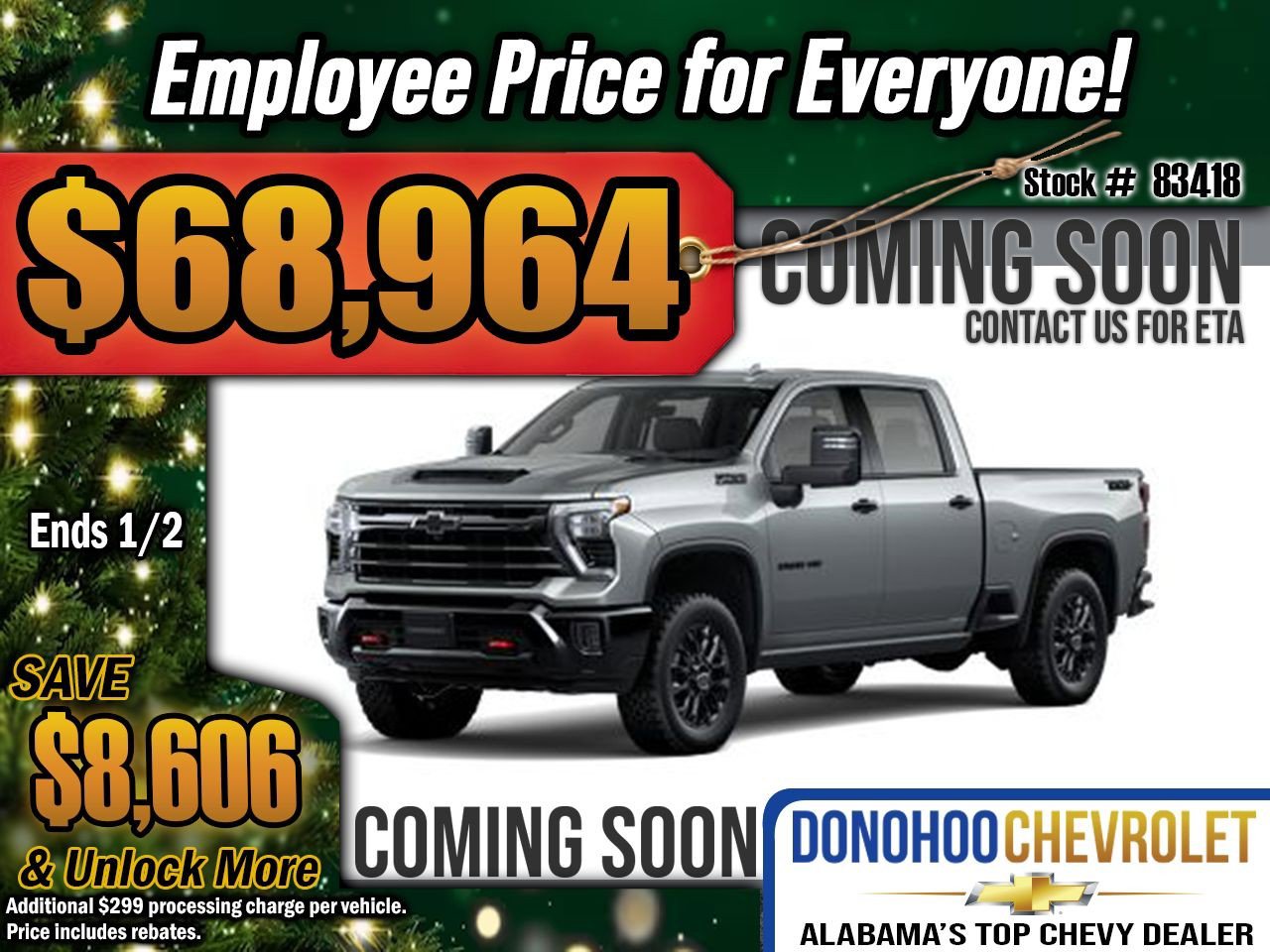 New 2026 Chevrolet Silverado 2500 LTZ w/ Trail Boss Package image 1