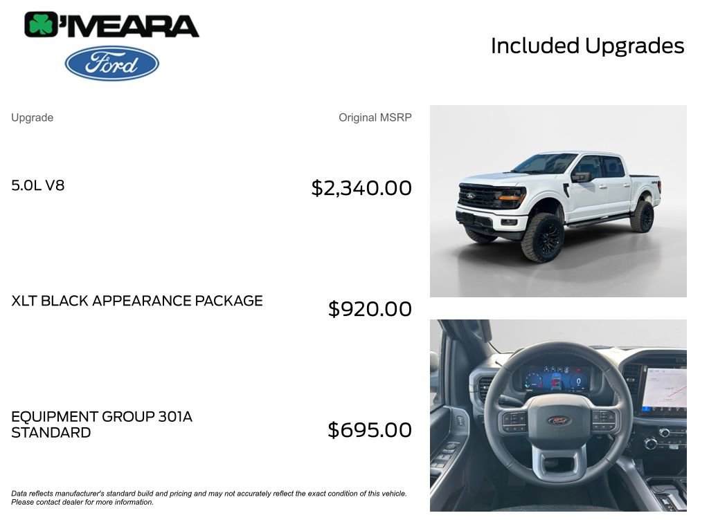 Used 2026 Ford F150 XLT w/ XLT Black Appearance Package image 4