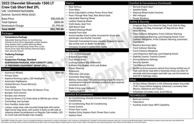Used 2022 Chevrolet Silverado 1500 LT AWD/4WD image 33