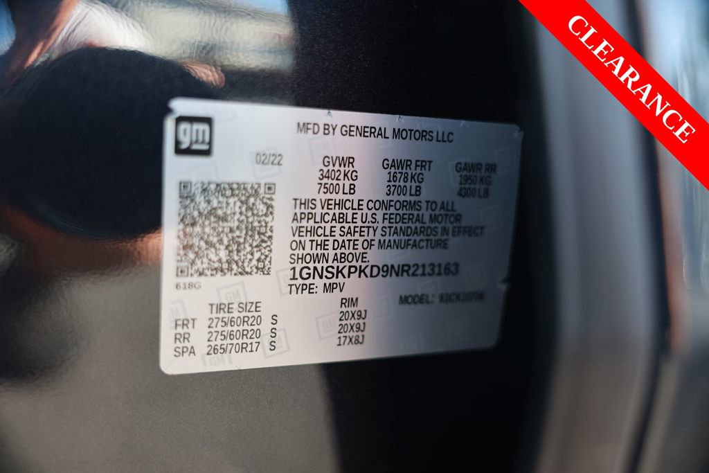 Used 2022 Chevrolet Tahoe Z71 AWD/4WD image 40