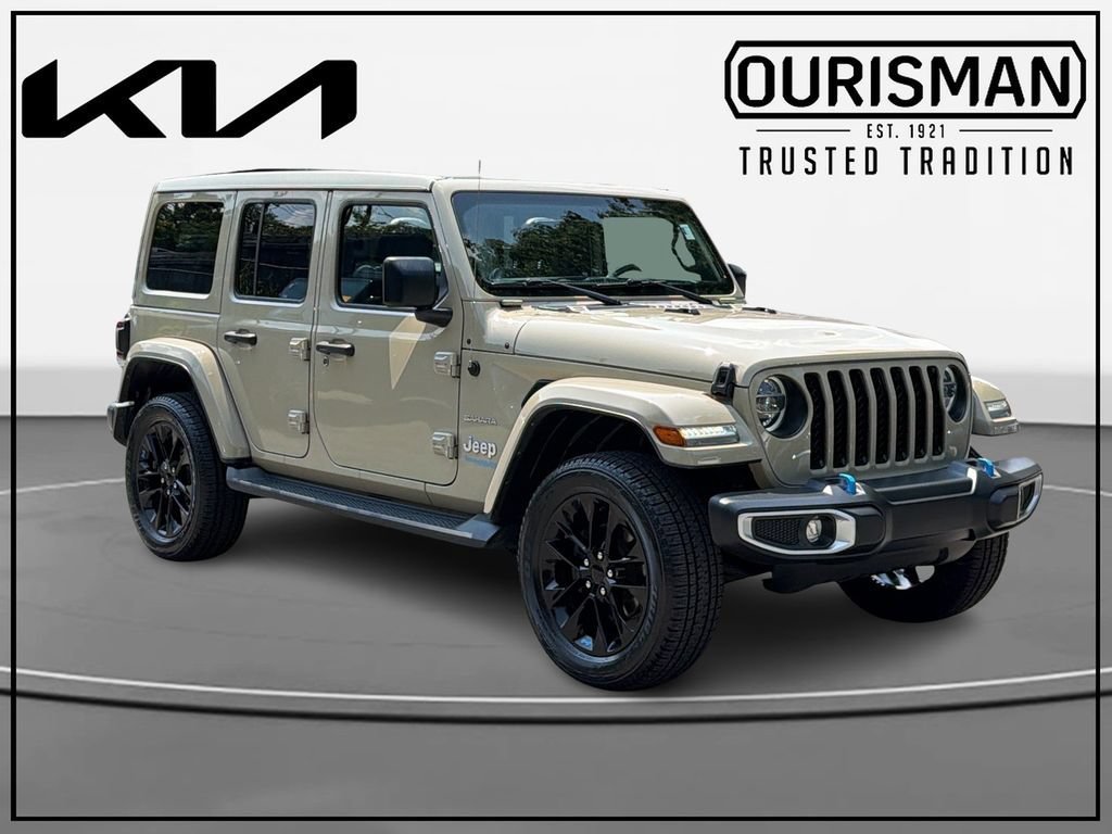 Used 2022 Jeep Wrangler Unlimited Sahara AWD/4WD image 1