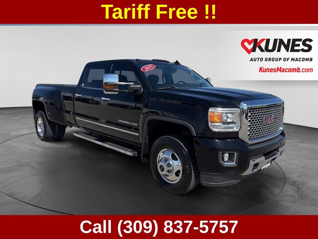 Used 2015 GMC Sierra 3500 Denali w/ Duramax Plus Package