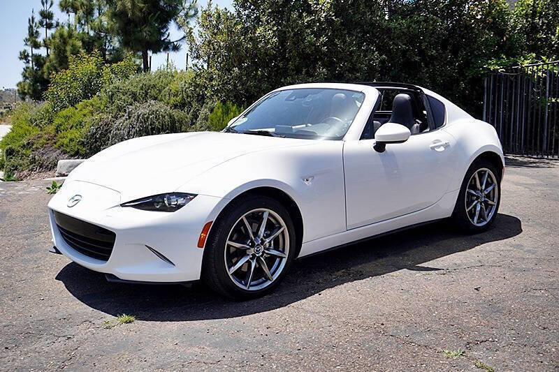 Used 2022 MAZDA MX-5 Miata RF Grand Touring w/ Weather Package RWD image 6