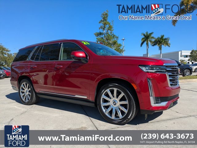 Used 2021 Cadillac Escalade Premium Luxury Platinum