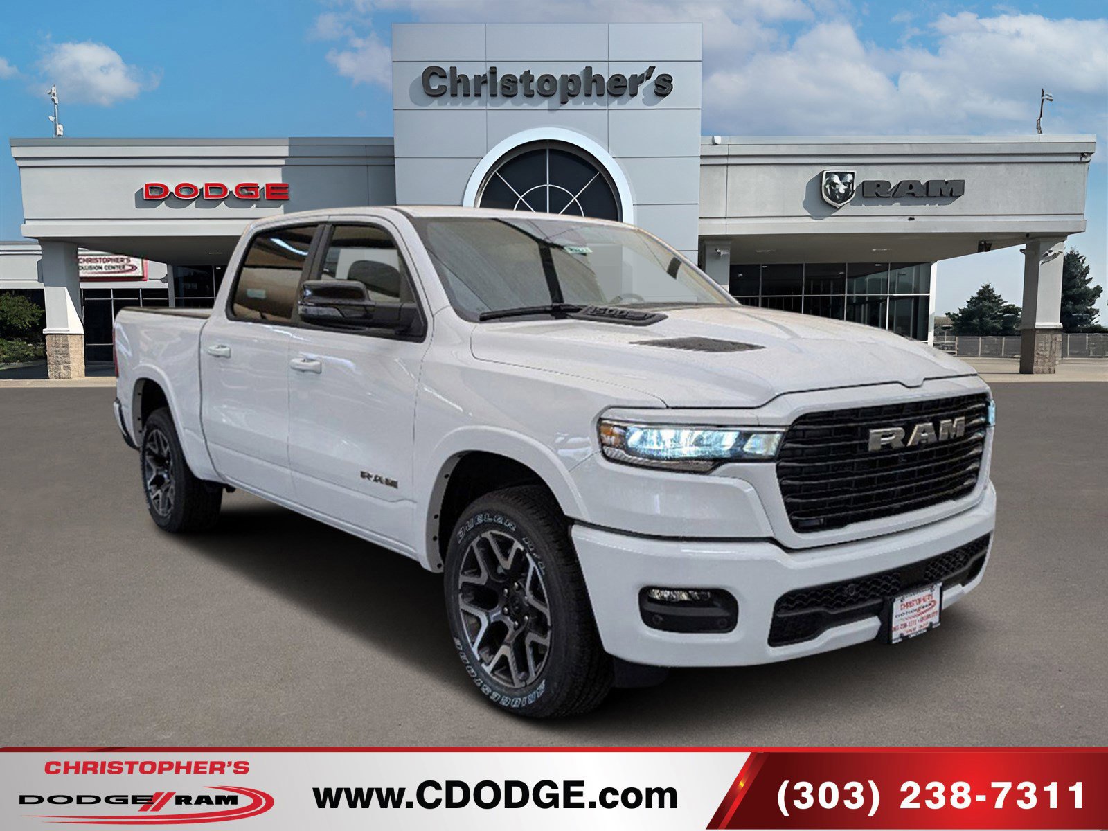 New 2025 RAM 1500 Laramie w/ Sport Appearance Package