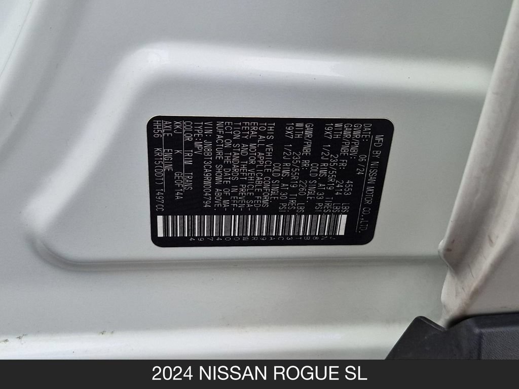 Certified 2024 Nissan Rogue SL FWD image 26