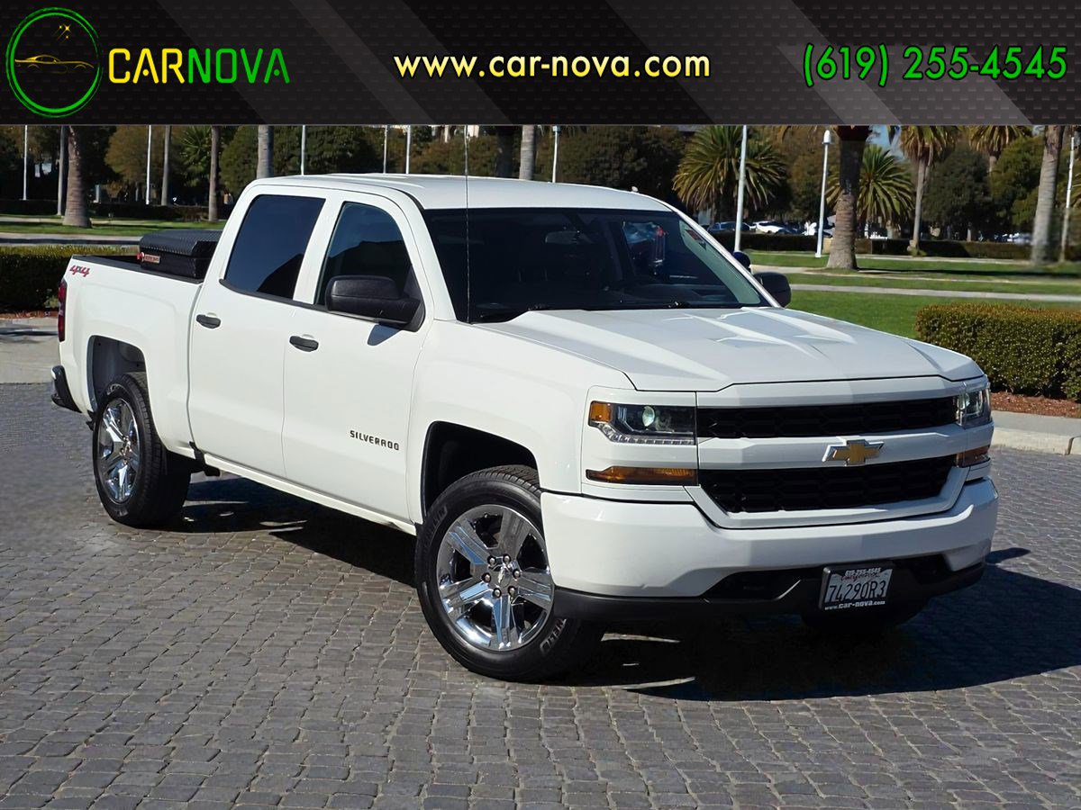 Used 2018 Chevrolet Silverado 1500 Custom w/ Trailering Package AWD/4WD video 1