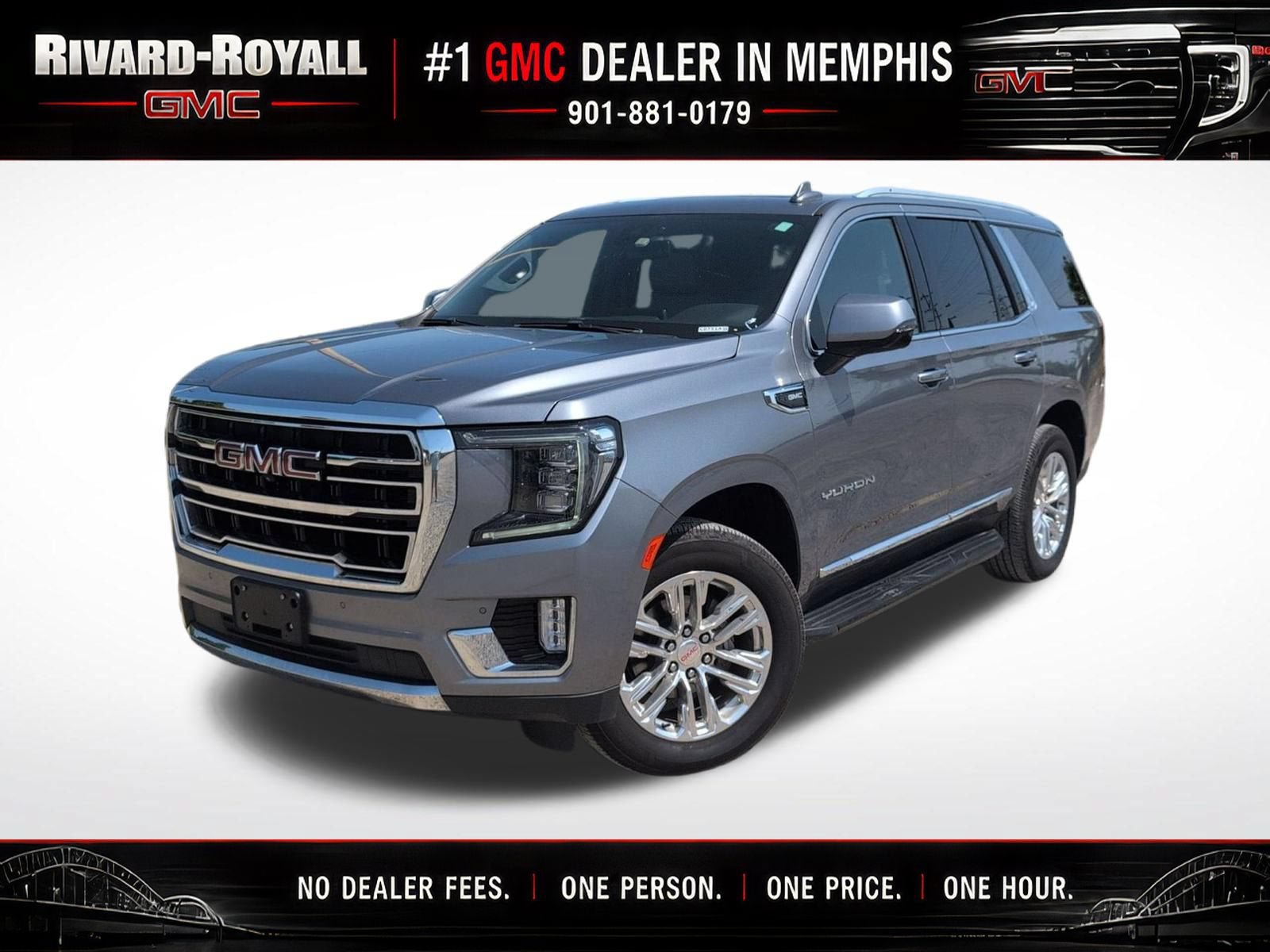 Used 2022 GMC Yukon SLT w/ SLT Premium Package RWD image 1
