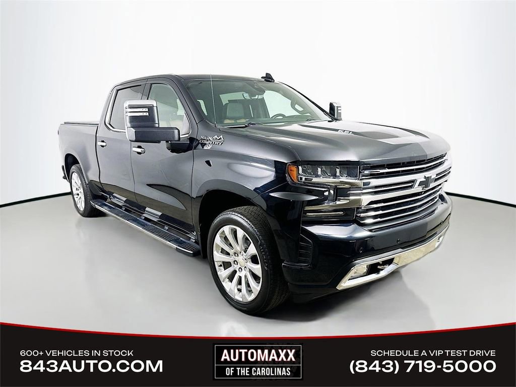Used 2021 Chevrolet Silverado 1500 High Country w/ Technology Package AWD/4WD image 1