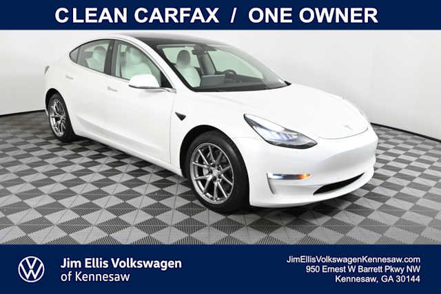 Used 2020 Tesla Model 3 Long Range AWD/4WD image 1