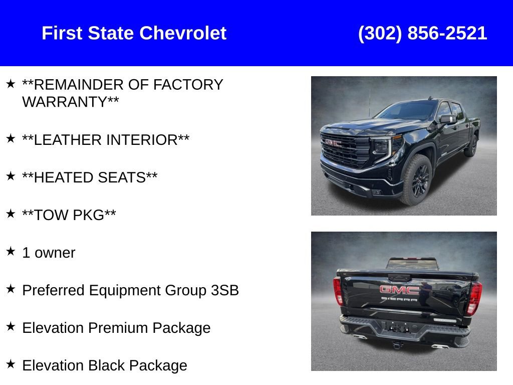 Used 2026 GMC Sierra 1500 Elevation w/ Elevation Premium Package AWD/4WD image 2