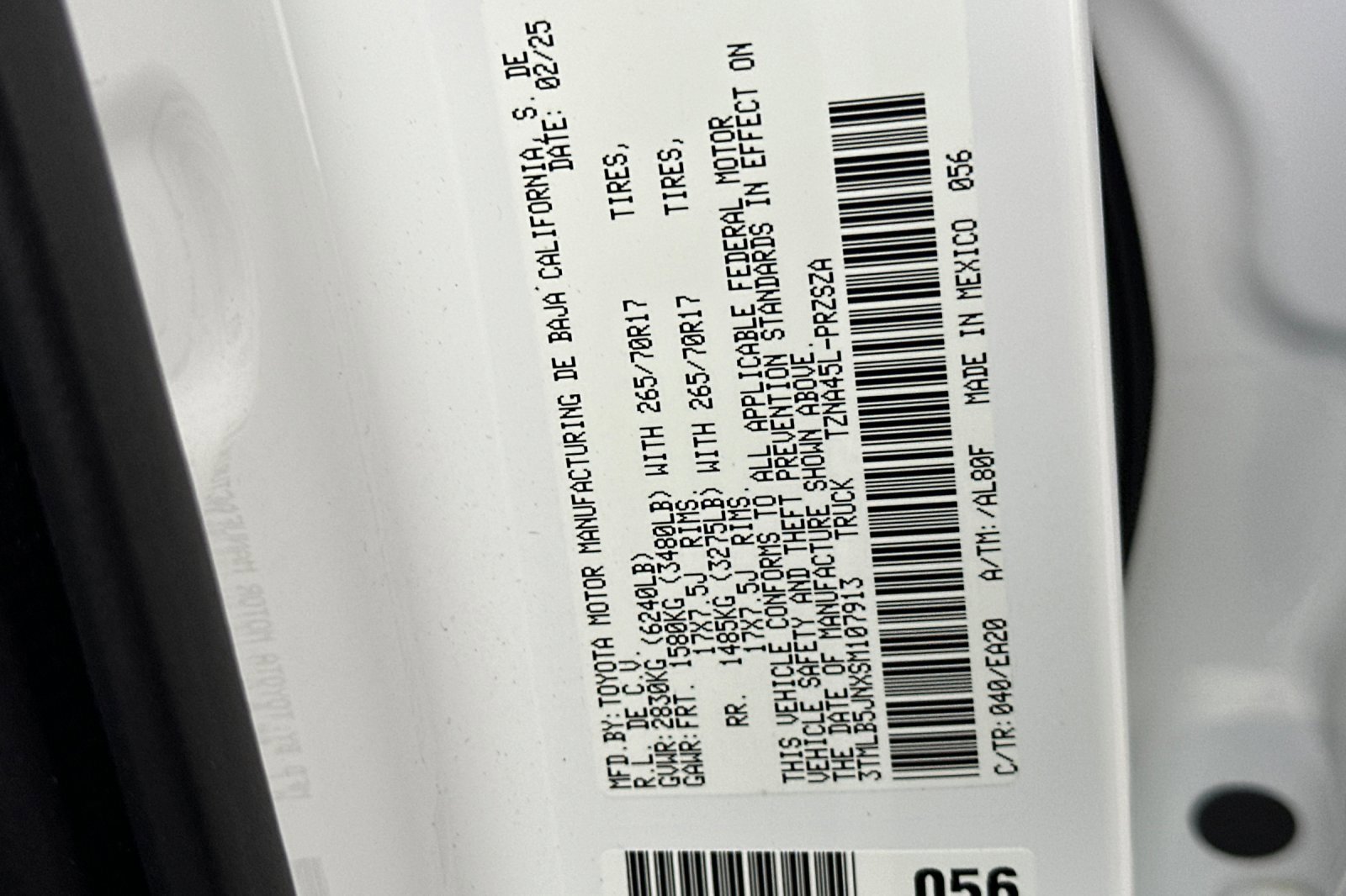 New 2025 Toyota Tacoma TRD Off-Road image 26