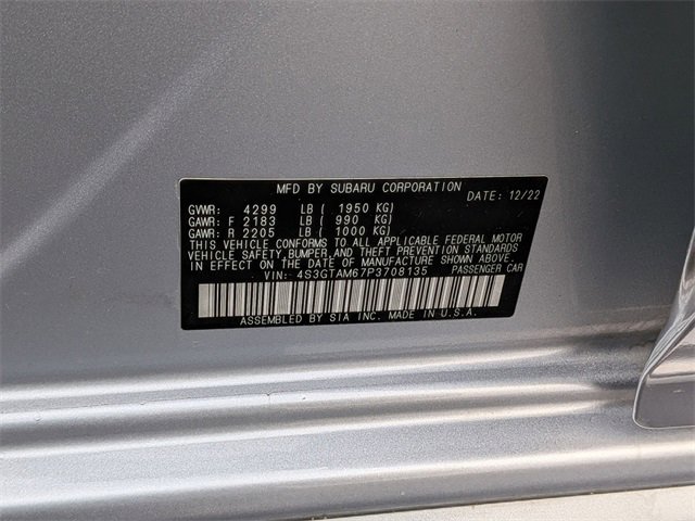 Certified 2023 Subaru Impreza 2.0i Sport image 32