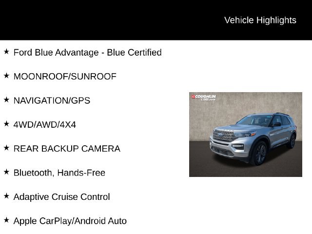 Certified 2023 Ford Explorer XLT w/ Equipment Group 202A AWD/4WD image 2