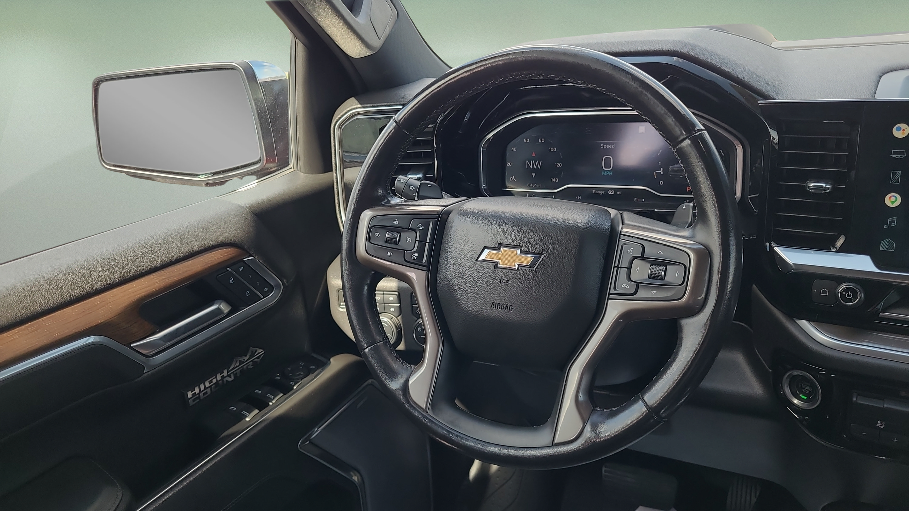 Used 2022 Chevrolet Silverado 1500 High Country w/ High Country Premium Package AWD/4WD image 12