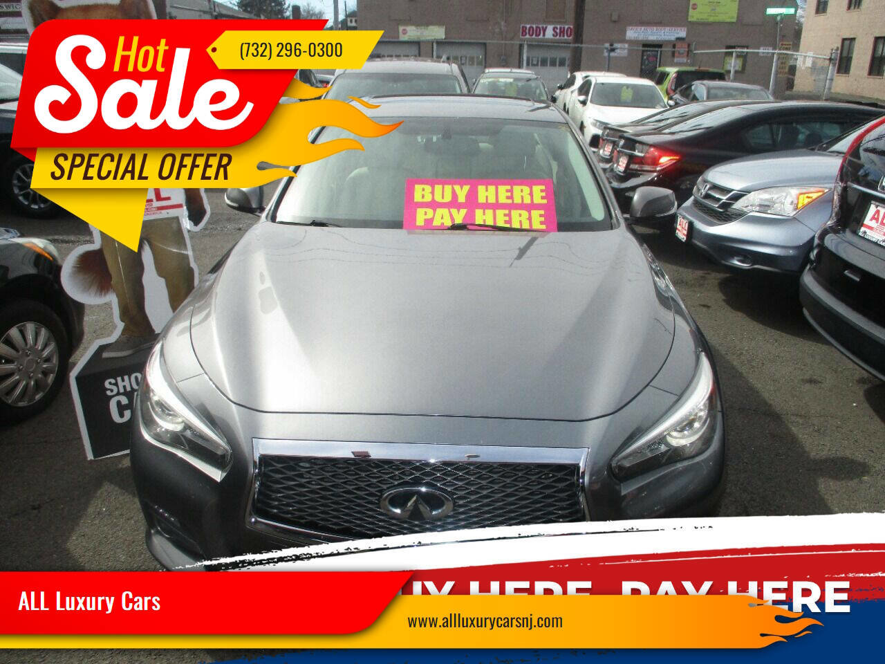 Used 2015 INFINITI Q50 Premium w/ Navigation Package