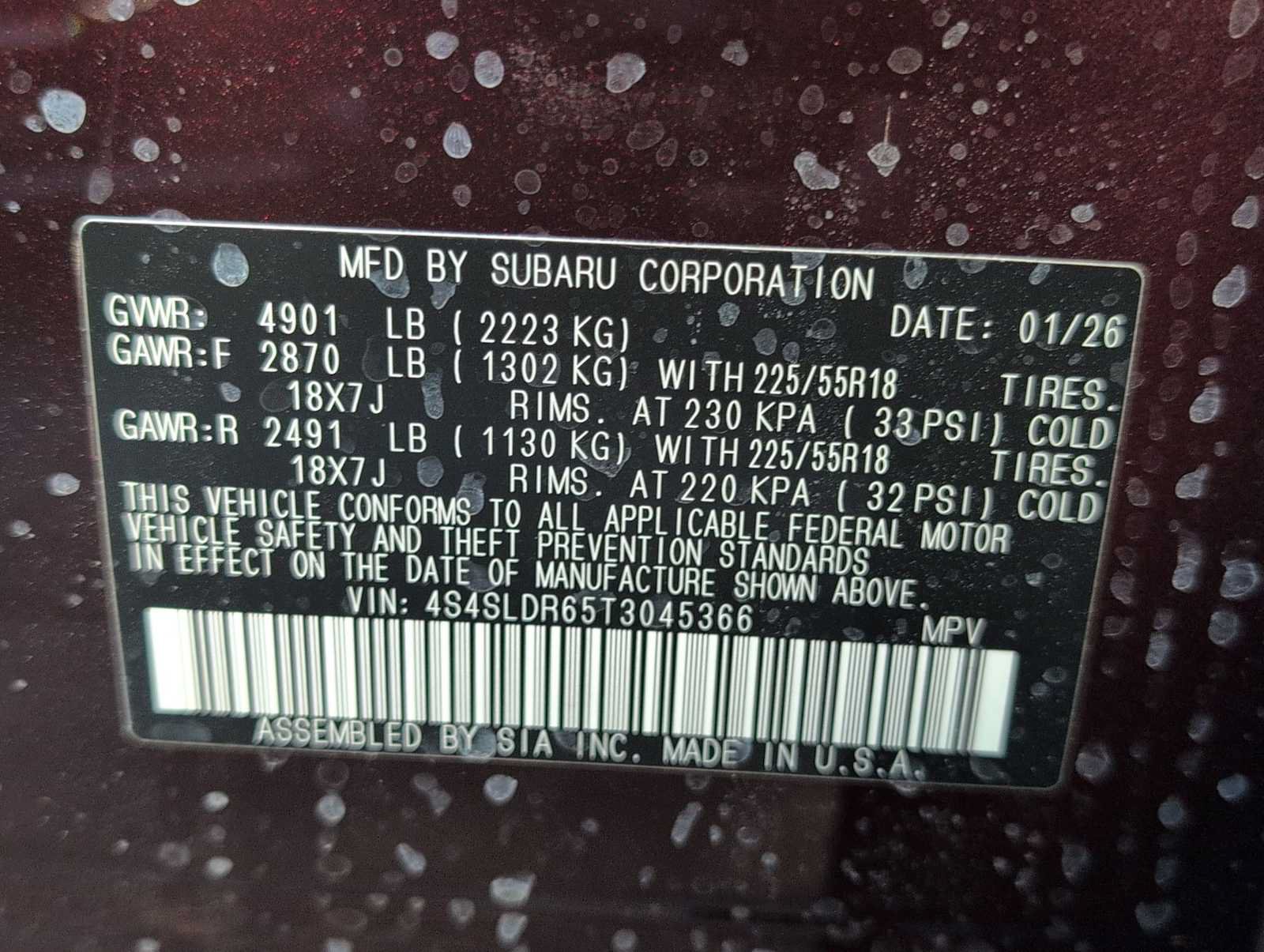 New 2026 Subaru Forester Limited AWD/4WD image 34