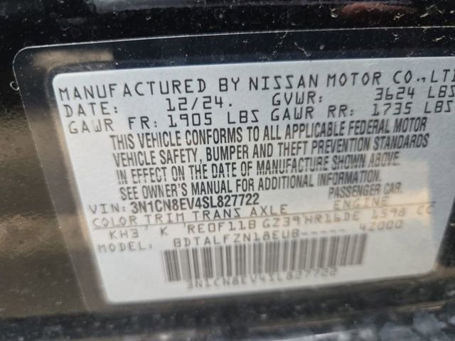 Used 2025 Nissan Versa SV w/ Trunk Package image 29