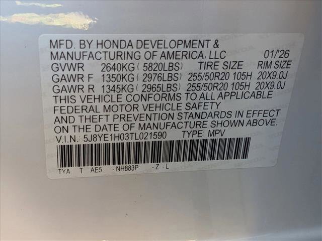 New 2026 Acura MDX A-Spec AWD/4WD image 16
